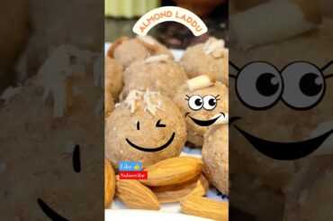 Day 1/5 | Kids Evening Snacks Recipe | Almond Laddu Without Sugar | Healthy Snack Ideas | #ytshorts