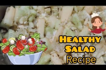 Fresh & Easy Healthy Salad Recipe | Quick, Nutritious & Delicious!  |  Easy & Delicious