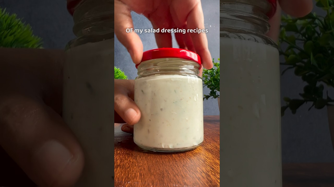 Quickest high protein Salad dressing recipe!! Quickest high protein Salad dressing recipe!!