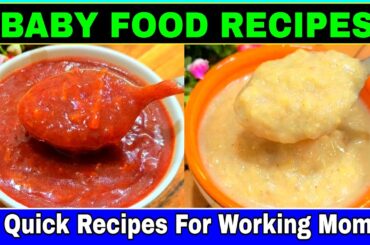 Baby Food Recipes For 1-3 Years | Healthy Weight Gaining Food | Healthy Food Bites