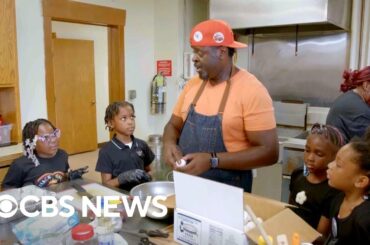 Chef teaches kids healthy recipes, and examining the "sandwich generation" | Eye on America