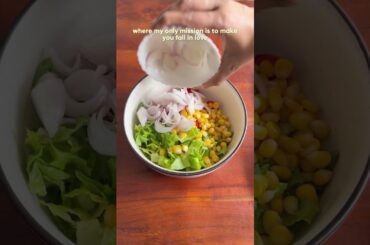 Day 9/30 of easy protein salad recipes #easysalad #caramelized  #viral #recipe #salad #fitness