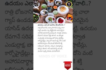 Best Foods for a Healthy Morning! #MorningDiet #HealthyBreakfast