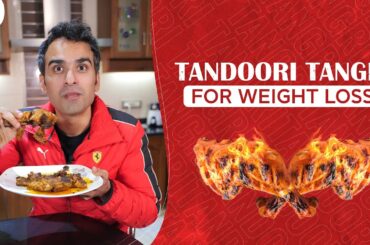 Tandoori Chicken Recipe for Weight Loss | High Protein Recipes | Indian Tangri Diet by Richa