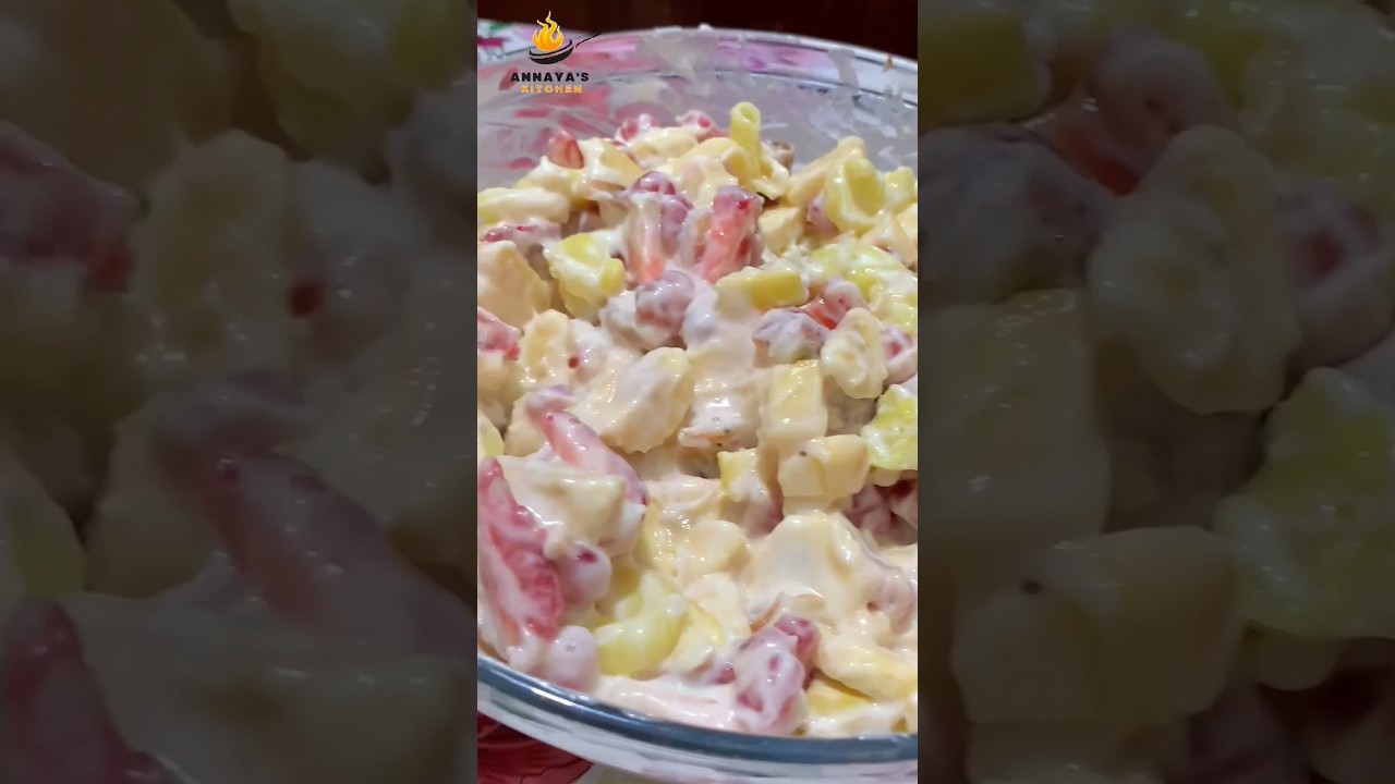Russian salad recipe by annayas kitchen | Healthy salad | Russian fruit salad Russian salad recipe by annayas kitchen | Healthy salad | Russian fruit salad