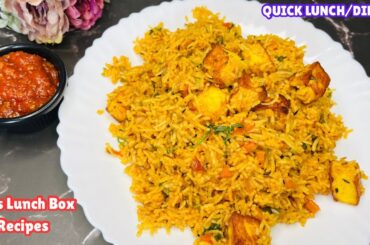 Quick Dinner Recipes |Dinner Recipes Indian Vegetarian| Kids Lunch Box Recipes