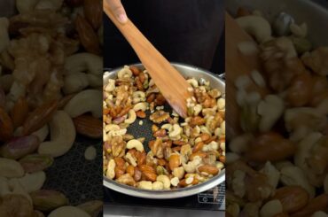 Healthy Dry Fruit Laddu ASMR #shorts #food #cooking #asmr #recipe #crunchytreats #winterspecial