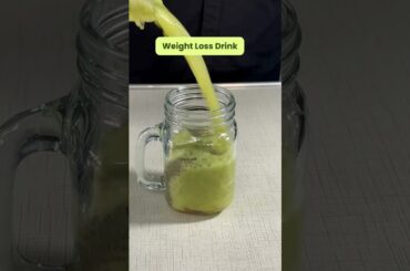 Weight Loss Drink | Quick & Healthy Detox Juice for Belly Fat! #weightloss