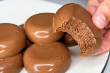 Kein Zucker! KEINE Kalorien! Nur 3 Zutaten! Kalorienarmes Dessert