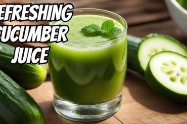 Cucumber Juice for Weight Loss | Detox Water Recipe | Fat Burner Drink | Healthy Weight Loss Drink