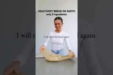 Healthiest Bread on Earth (Only 3 Ingredients!)