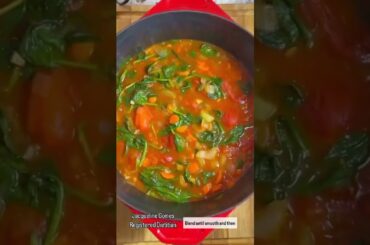 Creamy Tomato Soup - Weight Loss Friendly #shortvideos  #fatlossrecipes