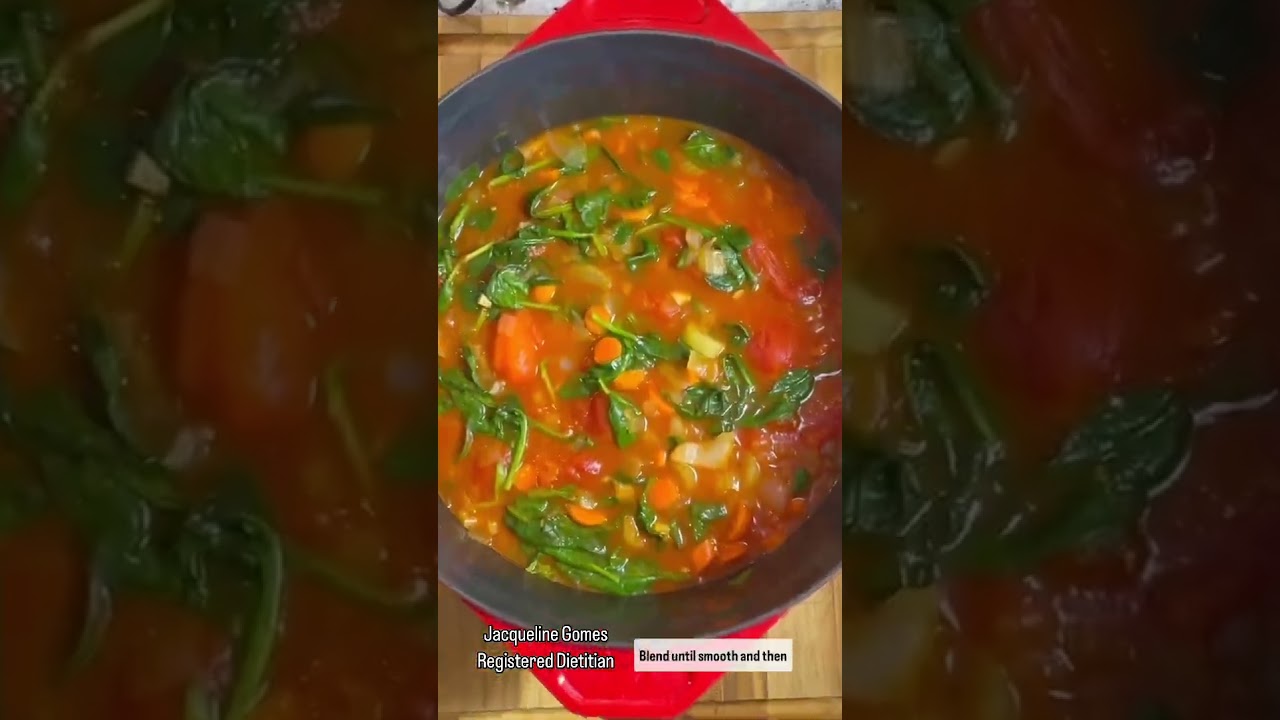 Creamy Tomato Soup – Weight Loss Friendly #shortvideos #fatlossrecipes Creamy Tomato Soup - Weight Loss Friendly #shortvideos #fatlossrecipes