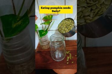 Eating pumpkin seeds daily? #shortsfeed