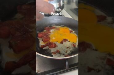 Ep 50: easy protein - egg cheese #shorts #food #recipe #lowcaloriehighproteinmeals