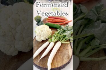 Fermented Vegetables For Gut Health #nutrition #healthy #guthealth