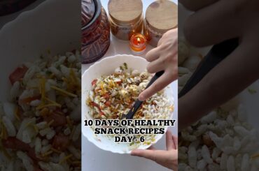 10 DAYS OF HEALTHY SNACK RECIPES DAY-6 (bhelpuri) #bhelpuri #youtubeshorts #shorts