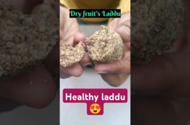 Healthy dry fruit laddu recipe#energy balls vth out sugar#trending #viralshort #me&mysis yt world