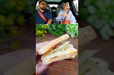 Ananya panday makes sandwich | Healthy sandwich recipe #shorts #ananyapandey