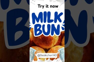 Milk bun#food #healthy #breakfast #bread #milk #halwa #morning #snake #shorts #ytshorts #music #song