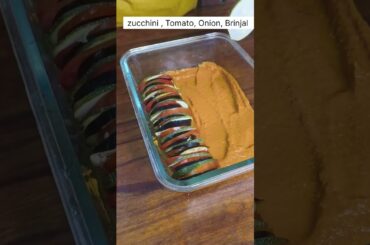 Ratatouille  #baked salad recipe #loded with vegetables#super healthy #superdelicious recipe