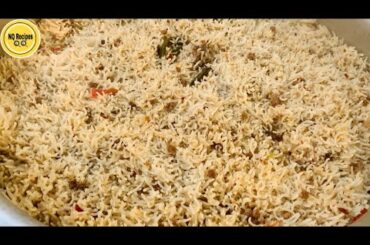 15 minutes keema Pulao recipe | Dinner recipes Indian vegetarian | Dinner recipes|Veg Dinner recipes