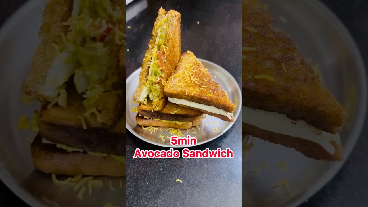Healthy Avocado Sandwich| 5min sandwich #healthybreakfast #healthysandwich #shorts #trending #recipe Healthy Avocado Sandwich| 5min sandwich #healthybreakfast #healthysandwich #shorts #trending #recipe
