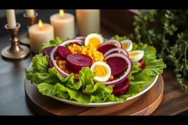 Healthy BEETROOT Salad Recipe for Weight Loss | Easy Vegetarian and Vegan Recipes