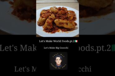 Big Gnocchi. #youtubeshort #gnocchirecipe #shortvideo #shortsvideo #trendingshort #shorts #fyp