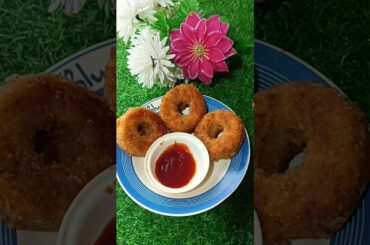 Donut recipe/Bread Mayo donuts/chocolate donuts#youtubeshorts #shortsfeed#snacks#donuts