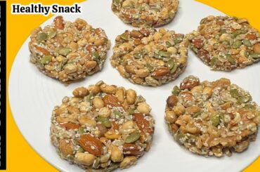 Easy Healthy Nuts And Seeds Cookie ! Winter Special Healthy Snacks Recipe By Recipe Hub With Lubna