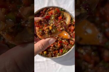 TURKISH EZME #turkishfood #ezme #veganreceipes #healthyrecipes #food