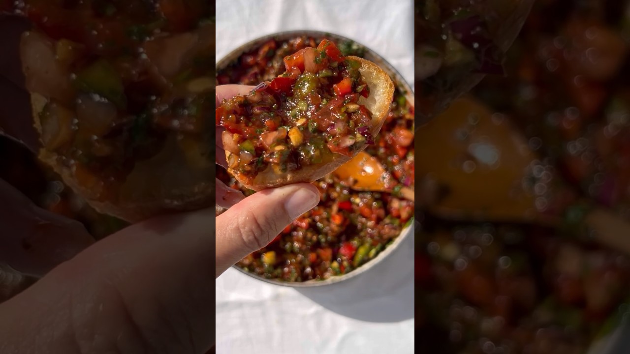 TURKISH EZME #turkishfood #ezme #veganreceipes #healthyrecipes #food TURKISH EZME #turkishfood #ezme #veganreceipes #healthyrecipes #food