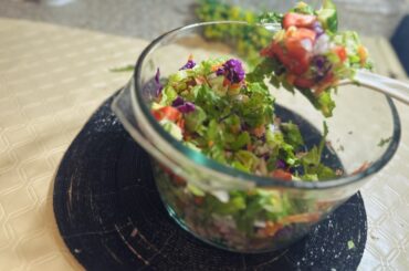 A Healthy Weight Loss Salad That Actually Tastes Amazing!!