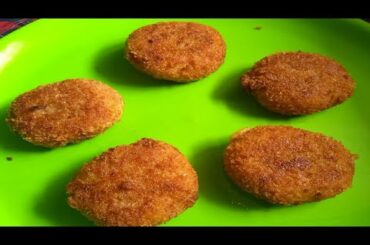perfect evening snacks using less oil/how to make vegetable cutlet/veg cutlet recipe
