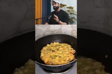 Viral Gym Coach Nitesh Soni's Lunch Recipe | #healthy #besankachila #lunch #shorts #tasty #short