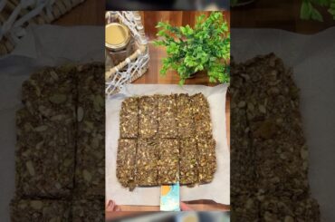 Protein bar recipe #recipe #granolabar #energybar #healthysnacks #snacksrecipe #cooking #proteinbar