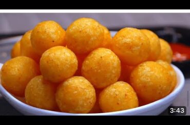 Easy Snacks To Make At Home |Potato Cheese Balls | Evening Snack Recipe | Quick Snack For Kids