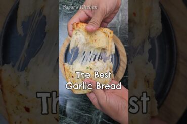 No Oven Garlic Bread Recipe #Shorts #GarlicBread