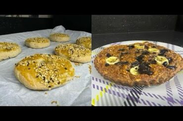 oats bagel & a quick dessert - 2 healthy recipes @Health+