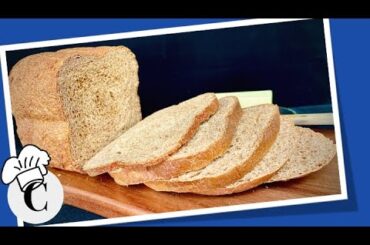 Make Fluffy Whole Wheat Bread in Your Bread Machine | An Easy, Healthy Recipe!