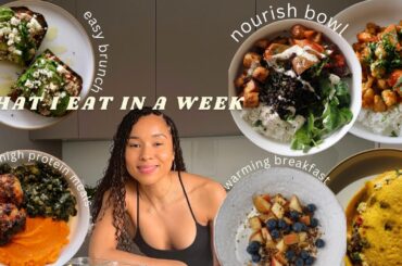 What I Eat In A Week / HEALTHY BALANCED MEALS