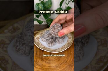 Healthy Protein Laddu | Healthy snacks | No sugar laddu | Pre workout snack | Diet snack recipe