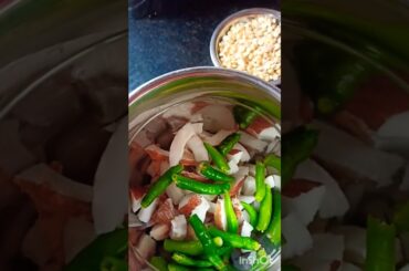 Zerooil quick coconut chutney #breakfast #cooking #easyrecipe #coconut #recommended  #food #healthy