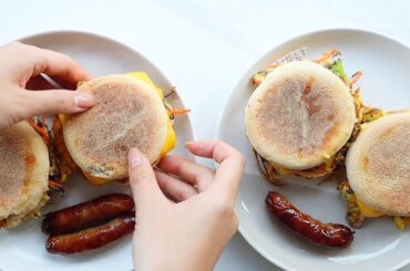 "Healthy Tuna and Cabbage Sandwich in 5 Minutes!"    Healthy sandwich recipes