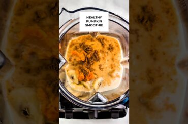Healthy Pumpkin Smoothie Recipe #short