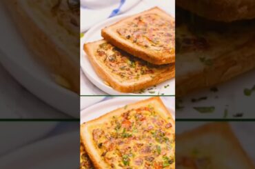 Bread Omelette In 2 Minutes/Quick Breakfast Recipe/Bread Omelette#shorts#youtubeshorts#viralrecipe.