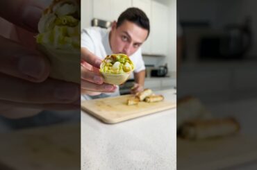 Avocado Shrimp Rolls #shorts #cooking #healthy