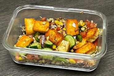 The Ultimate High Protein Salad for Weight Loss | Diet recipe with oats