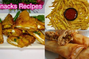 Easy Snacks At Home | Healthy Snacks Recipe In Minute | Quick Snacks Recipe |